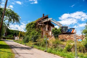 Hausabriss in Friedrichsburg